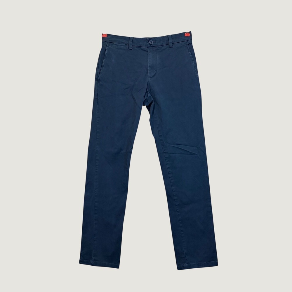 Vineyard Vines Slim Fit Chino Pants Mens 28x32 Navy Elevated Basics Utility Blue